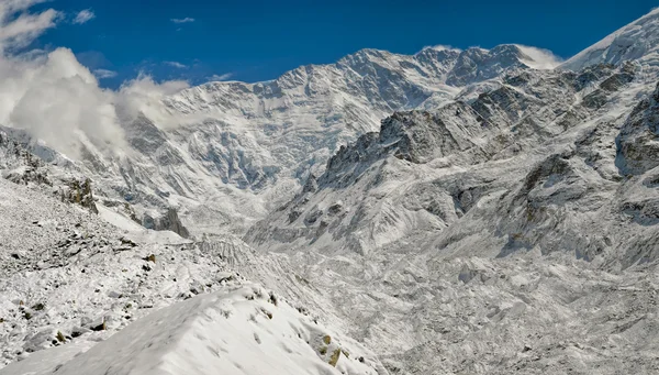 Himalayas near Kanchenjunga — Stock Photo, Image