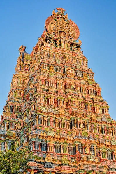 Meenakshi Amman Tapınağı — Stok fotoğraf