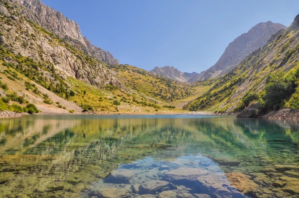 Tien-Shan lake — Stock Photo, Image