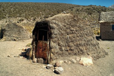 Hut in Sajama clipart