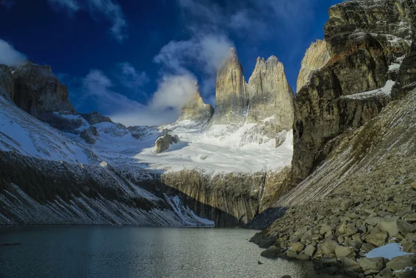 Torres del paine in argentinien — Stockfoto