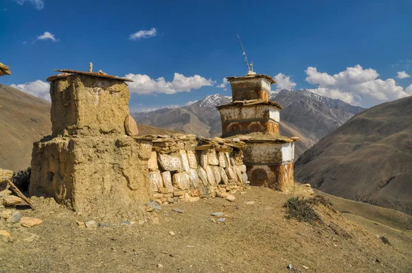 Santuário em nepal — Fotografia de Stock