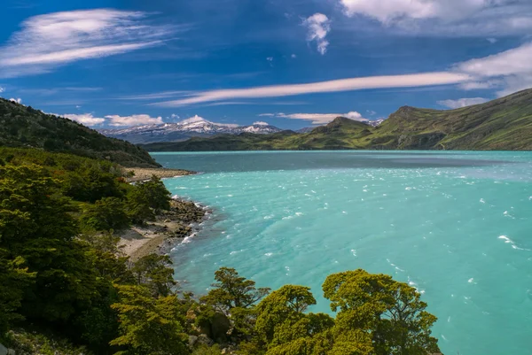 Lago em Torres del Paine — Fotografia de Stock