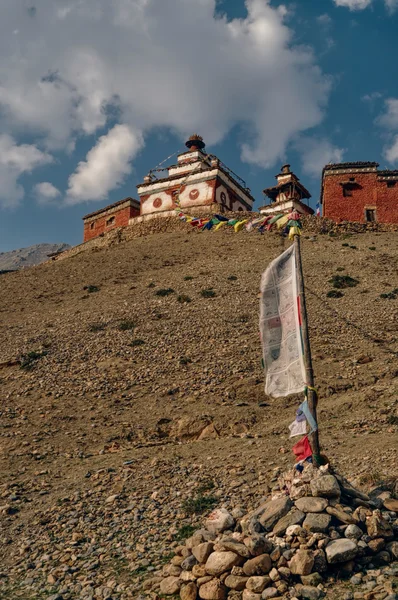 Vecchio santuario nepalese — Foto Stock