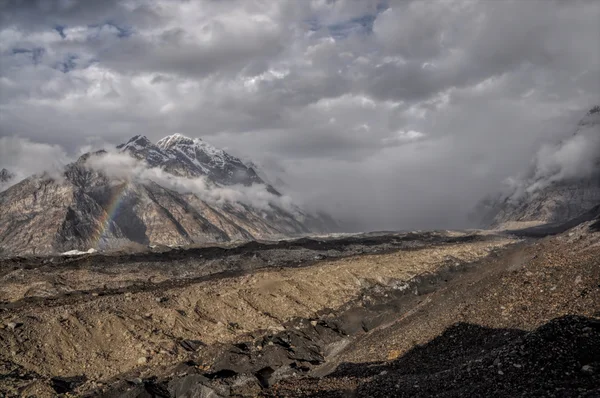 Glaciar en Kirguistán — Foto de Stock