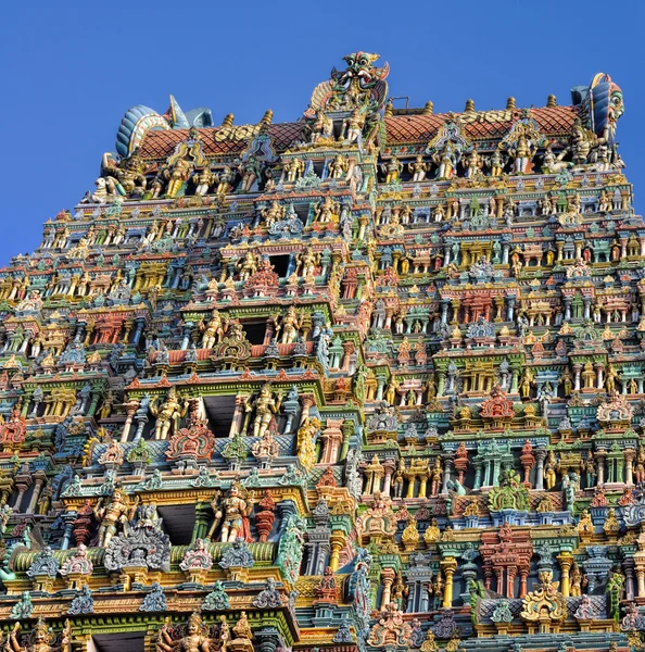 Meenakshi Amman Tapınağı — Stok fotoğraf