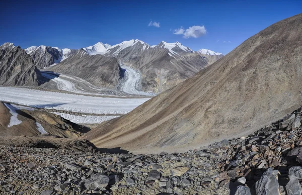 Gletsjer in Tadzjikistan — Stockfoto