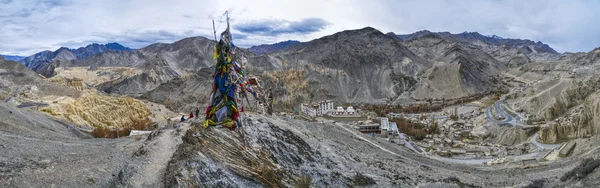 Vista do mosteiro de leh — Fotografia de Stock