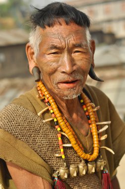 Man in Nagaland, India