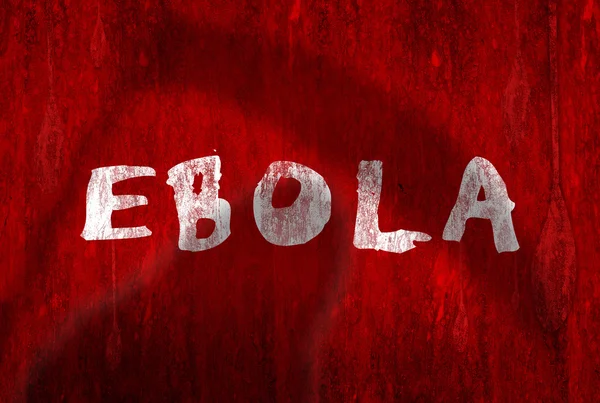 Avertissement du virus Ebola — Photo