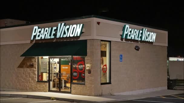 Pearle Vision Center Entrance — Stock Video