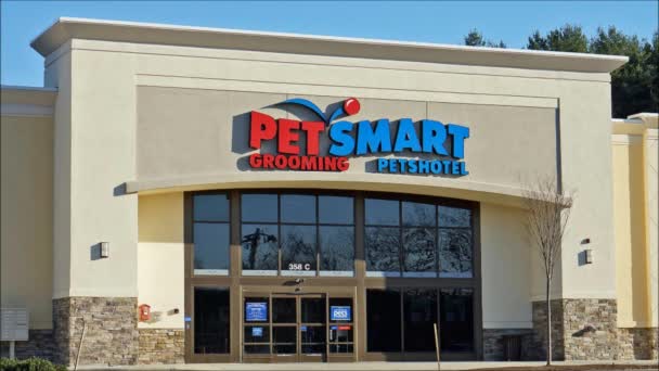 Κατοικίδιο ζώο κατάστημα Pet Smart — Αρχείο Βίντεο