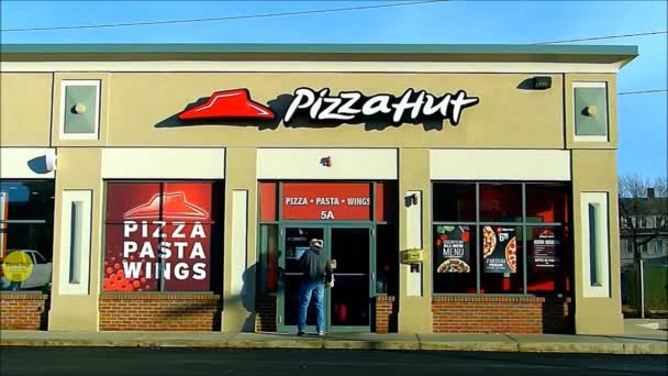 Tienda de Pizza Hut — Vídeos de Stock