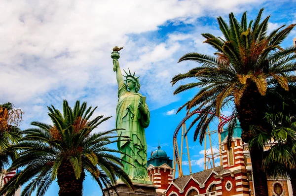 Statue Liberty Strip Las Vegas Nevada Usa Part New York — Stock Photo, Image