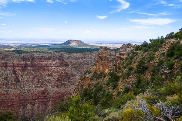 Der Grand Canyon Arizona Usa Ist Eines Der Weltwunder Der — Stockfoto