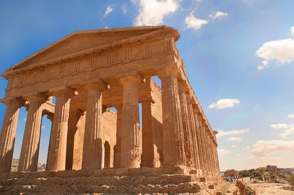 Agrigente Sicile Couvre Une Vaste Zone Appelée Vallée Des Temples — Photo