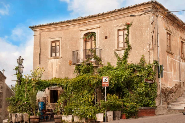 Savoca Sicilia Utilizado Por Frances Ford Coppola Para Escenas Película — Foto de Stock