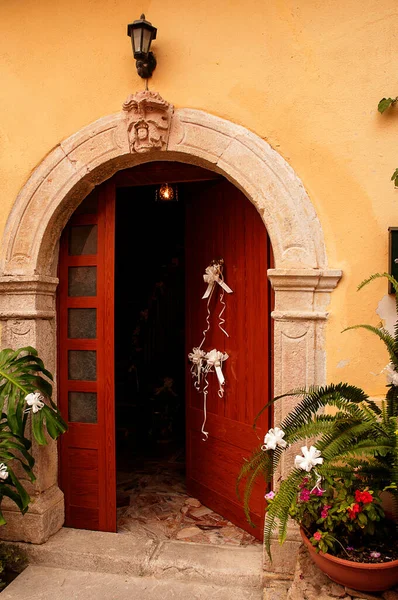 Savoca Sicilië Gebruikt Door Frances Ford Coppola Voor Scènes Film — Stockfoto