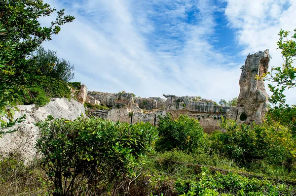 Neopolis Archaeological Zone Syracuse Siracusa Sicily Italy Esta Zona Incluye —  Fotos de Stock