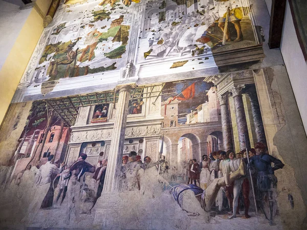 Berättelsen Berättar Fresker Staden Padua Norra Italien Men Vad Historien — Stockfoto