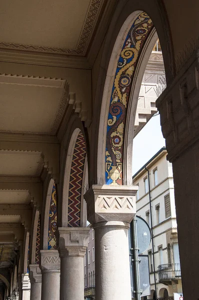 Los Arcos Logia Del Palazzo Ragione Padua Italia — Foto de Stock