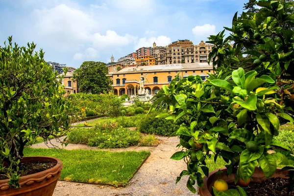 Villa Principe Génova Jardín Casa Doria Pamphili Una Familia Principesca —  Fotos de Stock