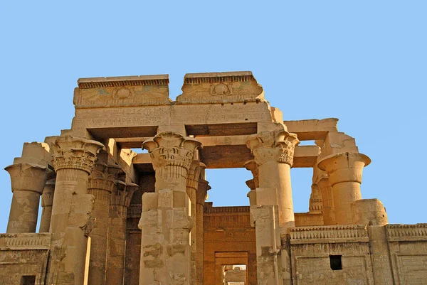 Tempel Van Sobek Krokodillengod Kom Ombo Egypte Dit Een Tempel — Stockfoto