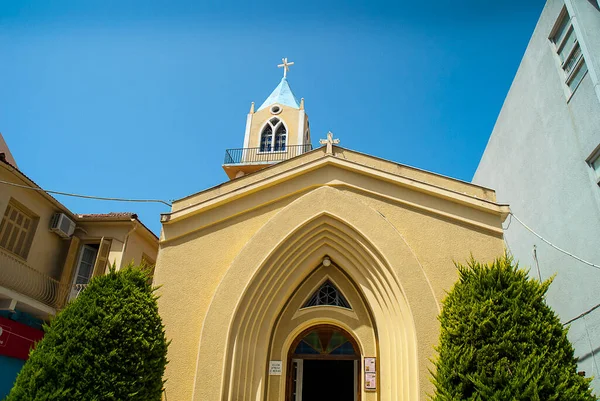 Chiese Sull Isola Cefalonia Sono Quasi Tutte Greco Ortodosse Christian — Foto Stock