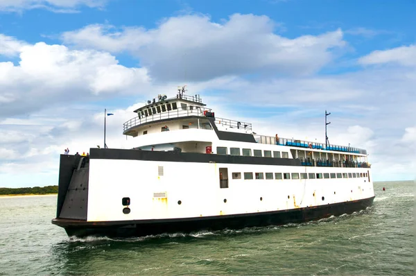 Veerboot Vertrekt Vanuit Hyannis Port Alle Havens Langs Cape Cod — Stockfoto