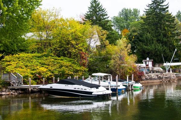 Wolfeboro Lake Winnipassaukee Uma Cidade Localizada Estado Americano Nova Hampshire — Fotografia de Stock