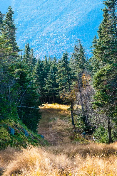 Rivers Lakes Mountains New England Autumn Fall Colours North Eastern — стокове фото