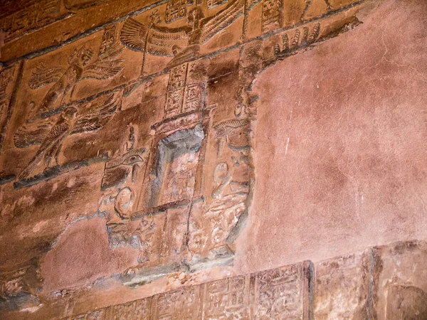 Templomban Denderah Eygpt Szentelt Hathor Által Használt Királynő Kleopátra Híres — Stock Fotó