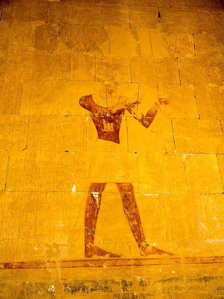 Tempio Funerario Del Faraone Femminile Hatshepsut Nella Valle Dei Nobili — Foto Stock
