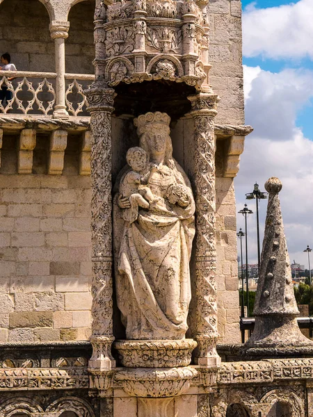 Belem Tower One Most Famous Visited Landmarks Portugal Its Construction — Stock Photo, Image