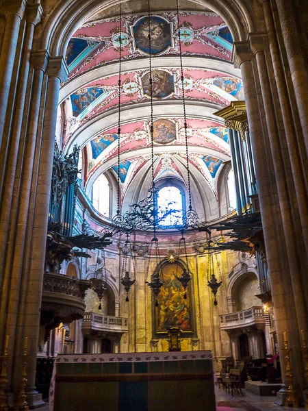 Patriarchal Cathedral Mary Major Lisbon Cathedral Known Portugal Earthquakes Have — Stock Photo, Image