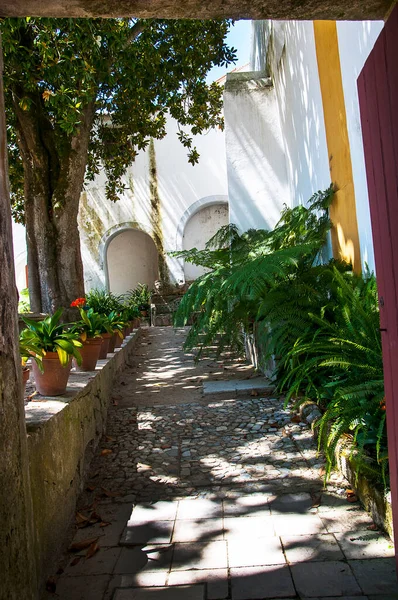 Detalhes Artísticos Cidade Sintra Portugal Sintra Uma Cidade Turística Sopé — Fotografia de Stock