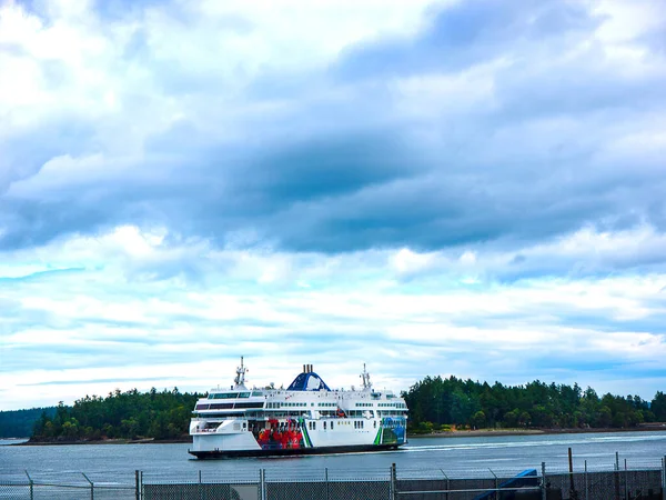 Ferry Las Islas Alrededor Ciudad Vancouver Canadá — Foto de Stock