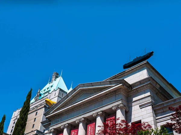 Fassade Der Kunstgalerie Vancouver Westen Kanadas — Stockfoto