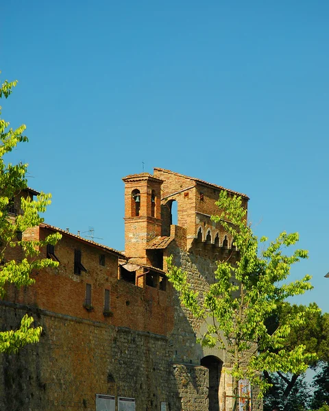 Οι Μεσαιωνικοί πύργοι του san gimignano στην Τοσκάνη της Ιταλίας — Φωτογραφία Αρχείου