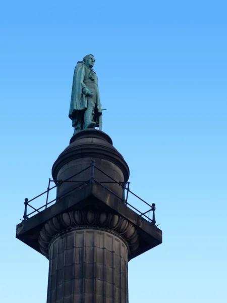 Estatuas en el distrito teatral de Liverpool Merseyside Inglaterra — Foto de Stock