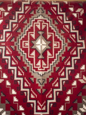 navajo halı dokuma anıt Vadisi ABD'de örneği