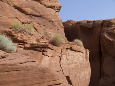 kumtaşı iç üst antilop Kanyonu, navajo ulus rezervasyon, arizona,