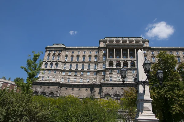 O Castelo ou o Palácio Real em Budapeste Hungria — Fotografia de Stock