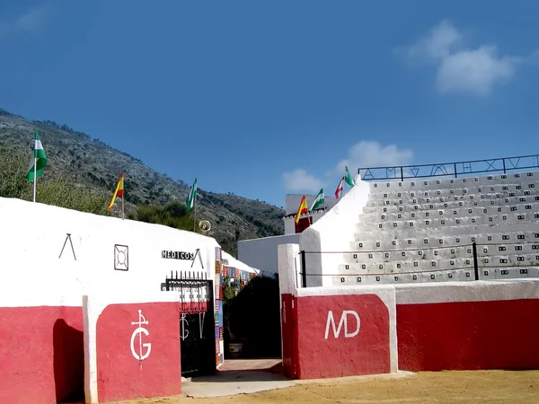 Traditionele Plaza de Toros in mijas op de costa del sol — Stockfoto