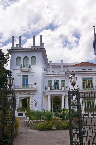 Die villa fiorontino im zentrum von sorrent italien — Stockfoto