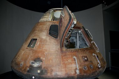 Re-entry Capsule at Kennedy Space Centre, Cape Canaveral, Florida, USA clipart