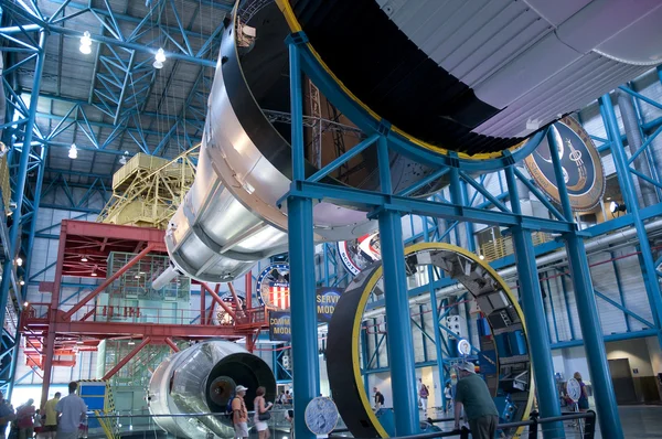 Kennedyho vesmírného střediska, Cape Canaveral, Florida, Usa — Stock fotografie
