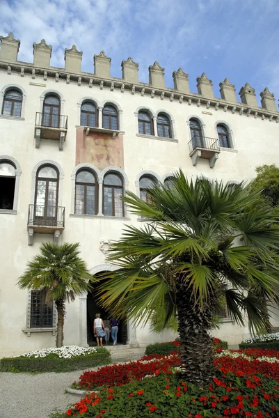 Malcesine on Lake Garda in Northern Italy — Stock Photo, Image