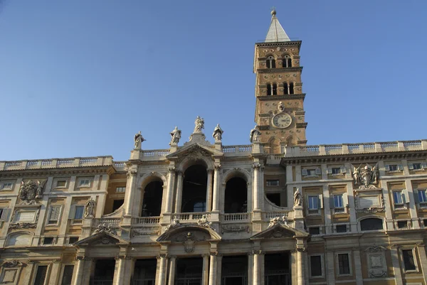 Βασιλική της Santa Maria Maggiore στη Ρώμη Ιταλία — Φωτογραφία Αρχείου