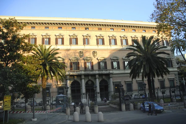 De Amerikaanse ambassade in Rome Italië — Stockfoto